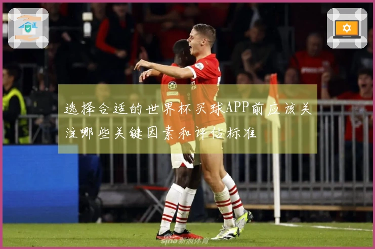 选择合适的世界杯买球APP前应该关注哪些关键因素和评估标准